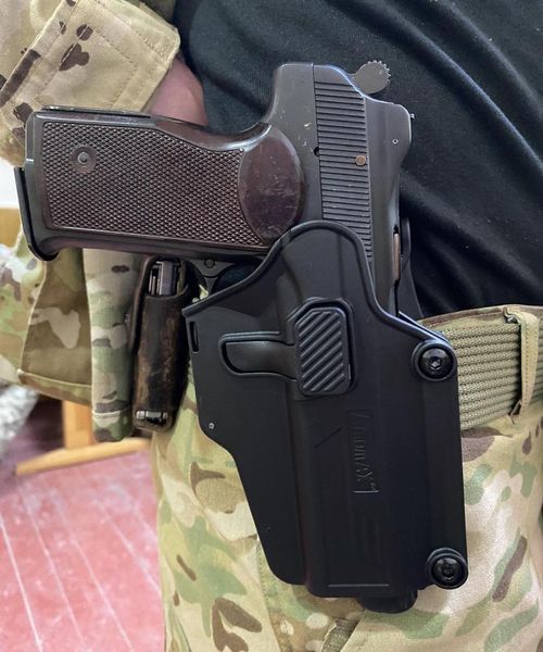 🛡️Кобура на бедро для АПС Стечкіна Форт-17 Amomax койот AM-UHF AM-UHF фото