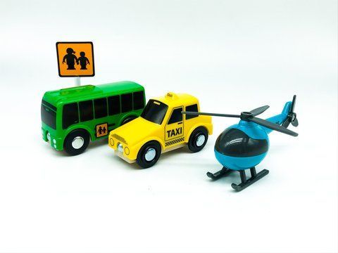 🚗 Набор с вертолётом и машинками PlayTive НФ-00000719 фото