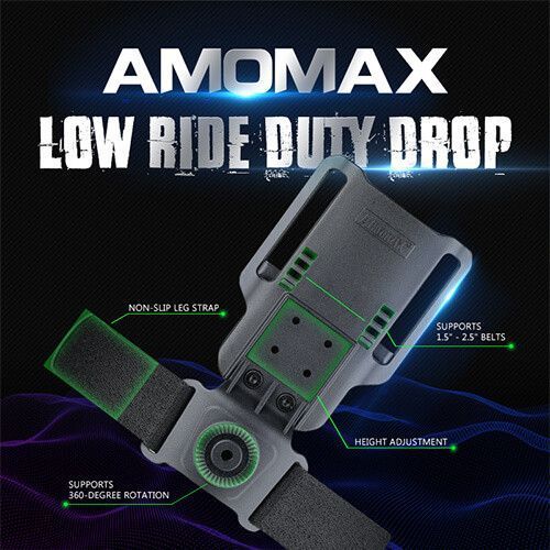 🛡️Платформа на ногу Amomax AM-P002 чорного кольору AM-P002 фото