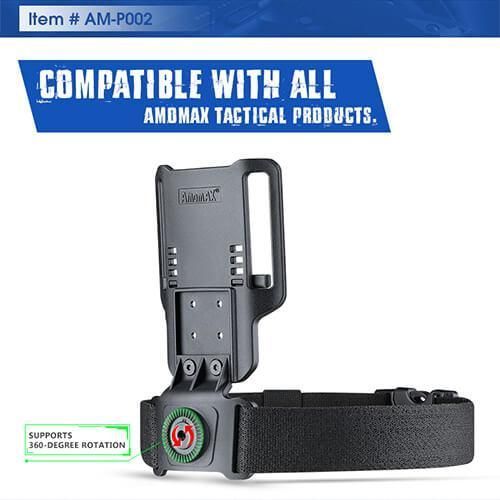 🛡️Платформа на ногу Amomax AM-P002 чорного кольору AM-P002 фото
