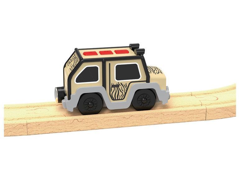 🚗 Деревянная железная дорога "Джунгли" PlayTive Junior 3,7 м 45 эл. Германия IAN367227B фото