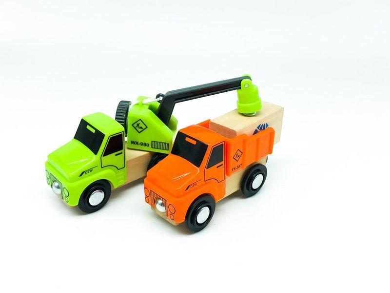 🚛 Набор "Машинка с краном и грузовик" PlayTive НФ-00000554 фото