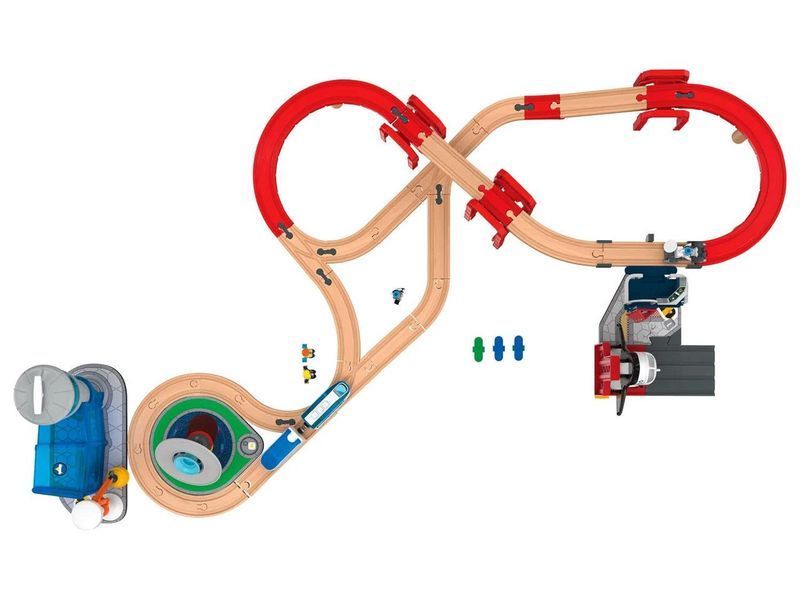 🚗 Деревянная железная дорога Playtive Space с технологией SMART 75 эл. Германия НФ-00015146 фото