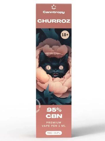 🌿Одноразовый ингалятор Canntropy Churroz | 1 мл | 95%