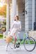 🚴&zwj;♀️Велосипед женский городской VANESSA 28 Mint с корзиной Польша НФ-00000795 фото 3