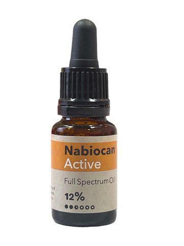 🌿Олія КБД CBD oil 12% Nabiocan Active Full Spectrum НФ-00945 фото