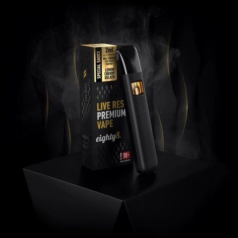 🌿Одноразовый ингалятор Eighty8 Live Resin Lemon Cherry Gelato