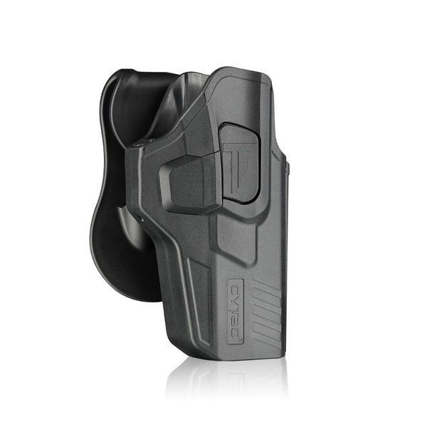 🛡️Кобура пластикова для Glock 17, 22, 31 Cytac R-Defender пісочна CY-G17G4F фото