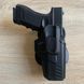 🛡️Кобура пластикова для Glock 17, 22, 31 Cytac R-Defender пісочна CY-G17G4F фото 7
