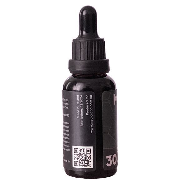 🌿 Масло КБД Medic CBD 10% 3000 мг 30 мл Польша НФ-00015447 фото