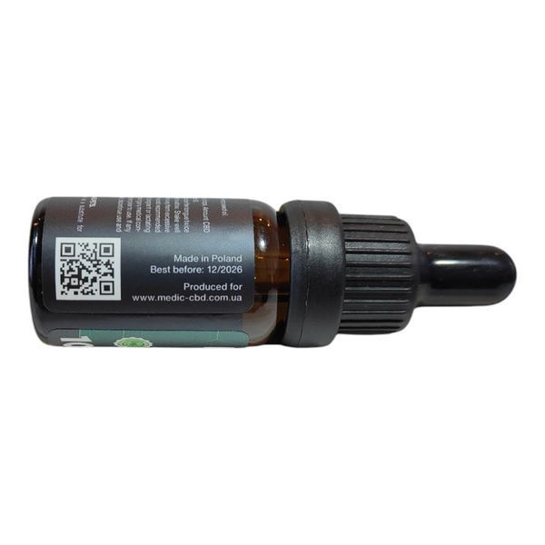 🌿 Масло КБД Medic CBD oil 2000мг 10 мл Польща НФ-00988 фото