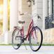🚴&zwj;♀️Велосипед женский городской VANESSA 28 Red с корзиной Польша
