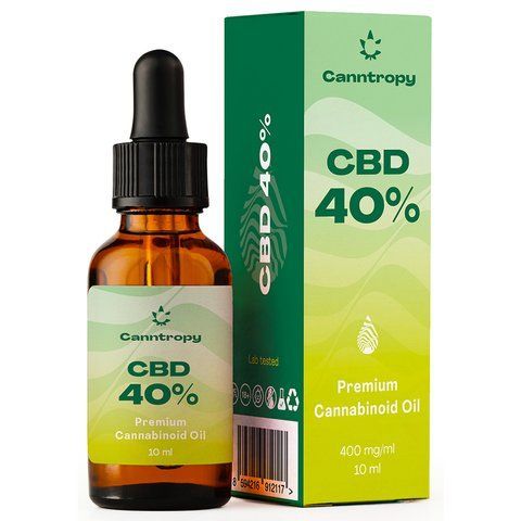 🌿CBD олія Canntropy 40% | 4000 мг канабідіолу | Преміальна формула ОК-11192 фото