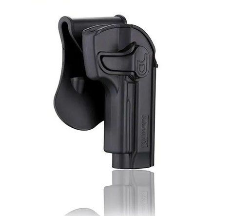 Кобура пластикова Amomax Beretta T92G2F чорна AM-T92G2 фото