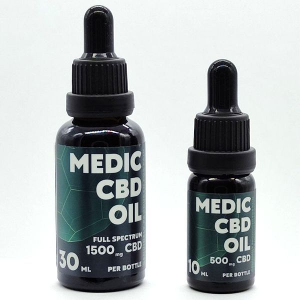🌿 Масло Medic CBD 5% 500 мг 10 мл Польша НФ-00015229 фото