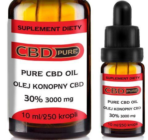 🌿 Олія КБД CBD oil 30% Pure Польща НФ-00001601 фото