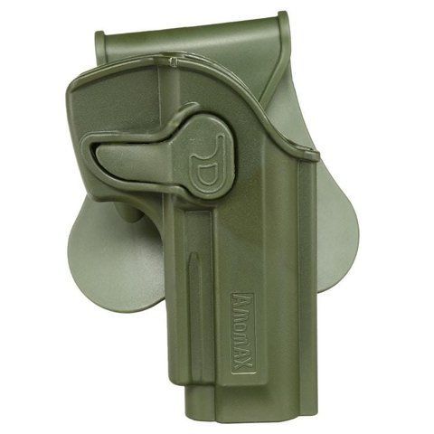 Кобура пластикова Amomax Beretta M9 92 92FS олива AM-T92G2OD фото