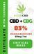 🌿 83% LIQUID дестилат CBD + CBN CBG CRITICAL MASS Повний спектр