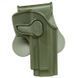 Кобура пластикова Amomax Beretta M9 92 92FS олива AM-T92G2OD фото 1