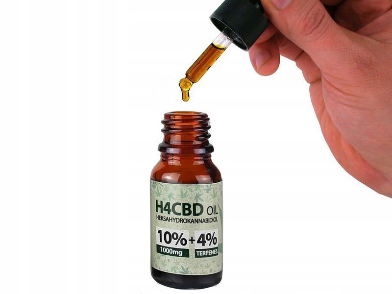 🌿 20% масло КБД H4CBD oil + терпени Польша НФ-00995 фото