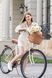 🚴&zwj;♀️ Уценка! Велосипед женский городской VANESSA 28 crem з кошиком Польща НФ-00000440 фото 4