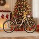 🚴&zwj;♀️ Уценка! Велосипед женский городской VANESSA 28 crem з кошиком Польща НФ-00000440 фото 1