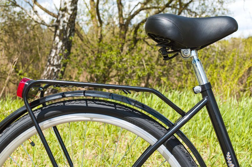 🚴&zwj;♀️Велосипед женский городской VANESSA 28 Black с корзиной Польша НФ-00001571 фото
